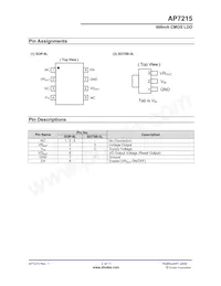 AP7215-33SG-13 Datasheet Pagina 2