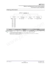 AP7311-30WG-7 Datasheet Page 2
