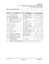 AP7311-30WG-7 Datasheet Page 5