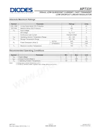 AP7331-30SNG-7 Datasheet Pagina 3