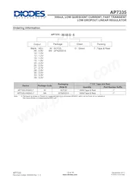 AP7335-SNG-7 Datasheet Page 12