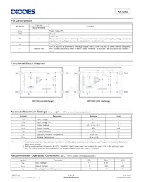 AP7340D-33FS4-7 Datasheet Page 2