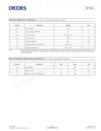 AP7342D-3612FS6-7 Datasheet Page 3
