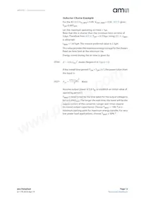 AS1312-BWLT-33 Datasheet Page 13
