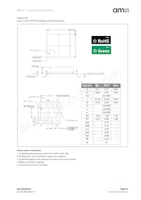 AS1312-BWLT-33 Datasheet Page 23