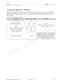 AS1343A-BTDT-10 Datasheet Pagina 3