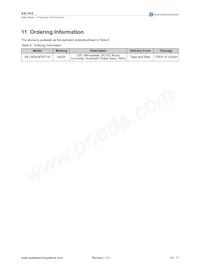 AS1343A-BTDT-10 Datasheet Page 16