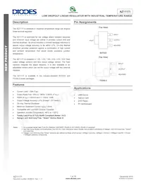 AZ1117ID-1.2TRG1 Datasheet Cover