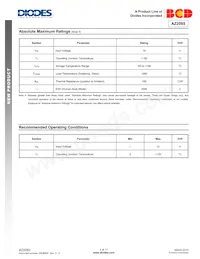 AZ2085D-ADJTRG1 Datasheet Page 4