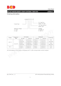 AZ494AP-E1 Datasheet Page 3