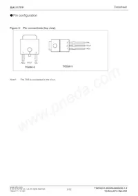 BA1117FP-E2 Datasheet Page 3