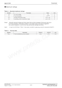 BA1117FP-E2 Datasheet Page 4