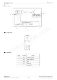 BA3662CP-V5E2 Datasheet Page 2