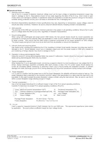 BA3662CP-V5E2 Datasheet Page 10