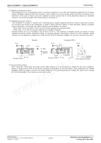 BD30IC0WHFV-GTR Datasheet Page 21