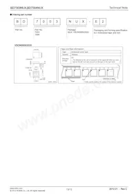 BD7004NUX-E2 Datasheet Page 13