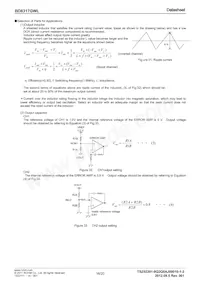 BD8317GWL-E2 Datasheet Page 16