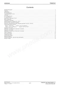 BD8924G-GTR Datasheet Page 2
