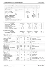 BD9007HFP-TR Datasheet Page 2