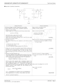 BD9007HFP-TR Datasheet Page 11