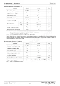 BD9060HFP-CTR Datasheet Page 4