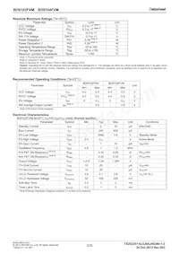 BD9104FVM-TR Datasheet Page 3