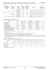 BD9107FVM-TR數據表 頁面 3