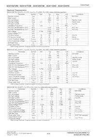 BD9107FVM-TR Datasheet Page 4