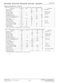 BD9107FVM-TR Datasheet Page 5