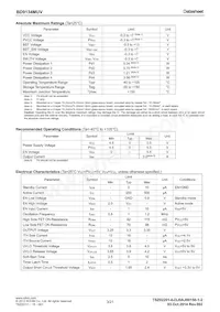 BD9134MUV-E2 Datasheet Pagina 3