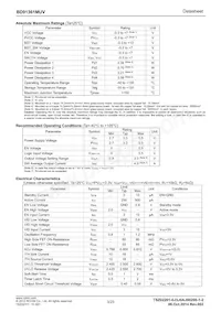 BD91361MUV-E2 Datasheet Page 3