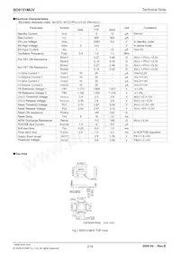 BD9151MUV-E2 Datasheet Page 2
