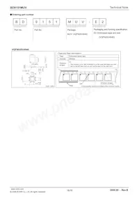 BD9151MUV-E2 Datasheet Page 16