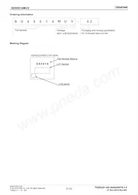 BD95514MUV-E2 Datasheet Pagina 21