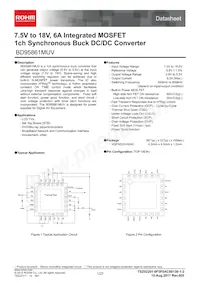 BD95861MUV-E2 Datasheet Cover