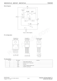 BD9702T-V5 데이터 시트 페이지 2