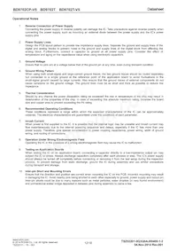 BD9702T-V5 Datasheet Page 12