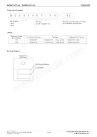 BD9874CP-V5E2 Datasheet Pagina 17