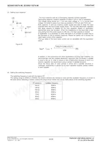 BD99011EFV-ME2 Datasheet Page 20