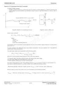 BD9B301MUV-LBE2 Datasheet Page 21