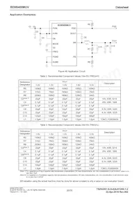 BD9B400MUV-E2 Datasheet Page 20