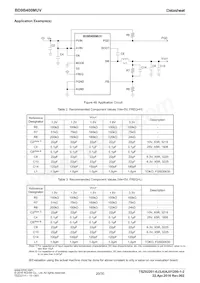 BD9B400MUV-E2 Datenblatt Seite 20