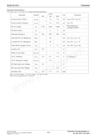 BD9C501EFJ-E2 Datasheet Page 4