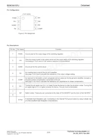 BD9C601EFJ-E2 Datasheet Page 2
