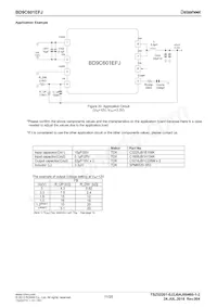 BD9C601EFJ-E2 Datasheet Page 11