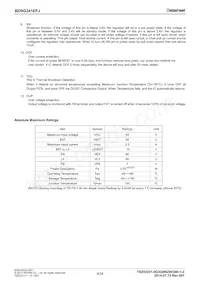 BD9G341EFJ-E2 Datasheet Page 4
