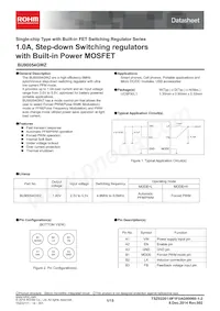 BU90054GWZ-E2 Datasheet Copertura