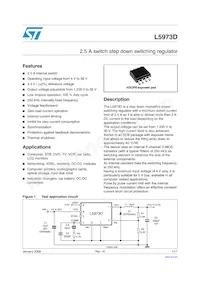 E-L5973D Datenblatt Cover