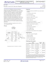EL7551CUZ-T13 Datasheet Cover