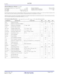 EL7551CUZ-T13 Datasheet Pagina 2